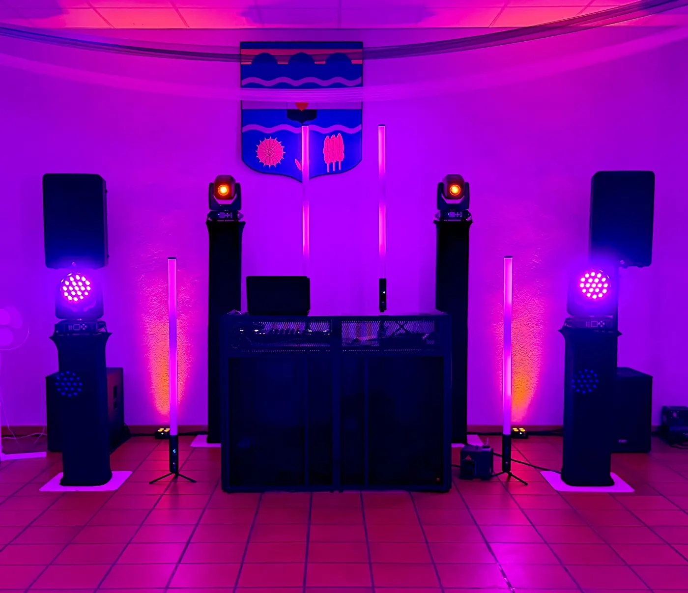 Installation DJ Krys Events pour une soirée privée